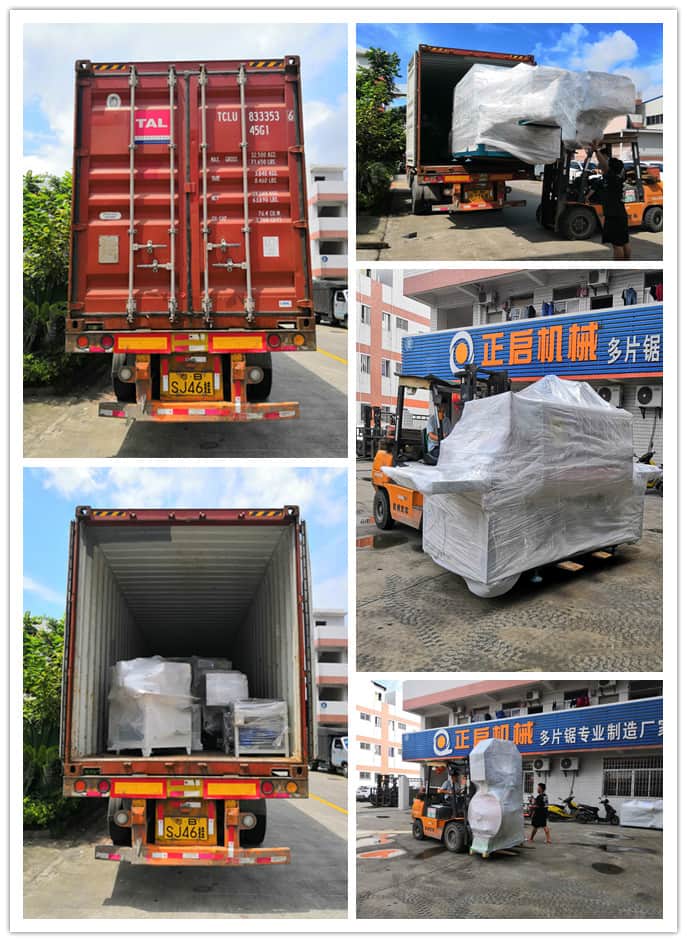 2019年7月發往厄瓜多爾--ZQ400型原木多片鋸、ZQ200型方木多