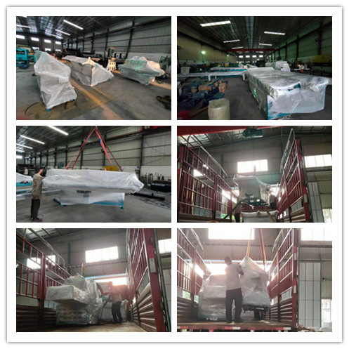 2021年7月31日發往貴州黔東南-原木堆料上料、斜坡下料上料輸送架；原木自動出料架、板材自動輸送架、ZQ300原木多片鋸、ZQ150方木多片鋸、自動磨鋸片機