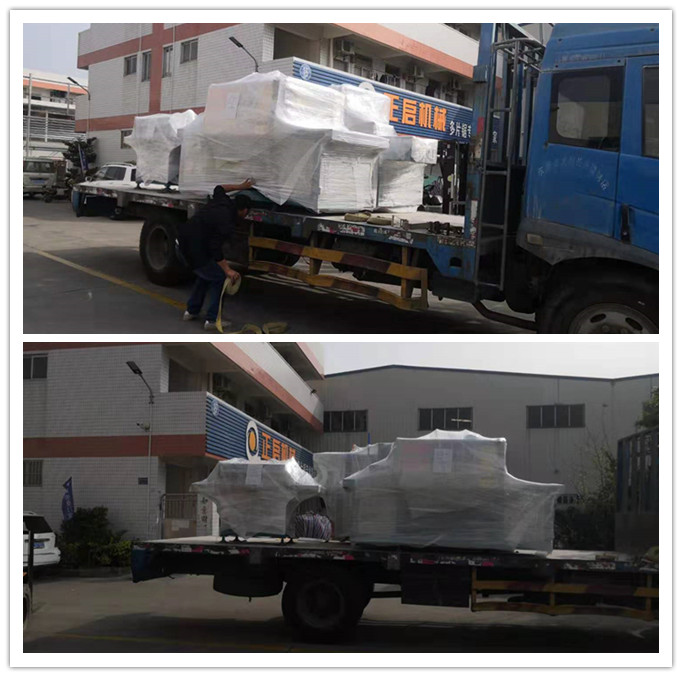 2020年1月發(fā)往廣東省東莞--ZQ300型原木多片鋸、ZQ100型方木