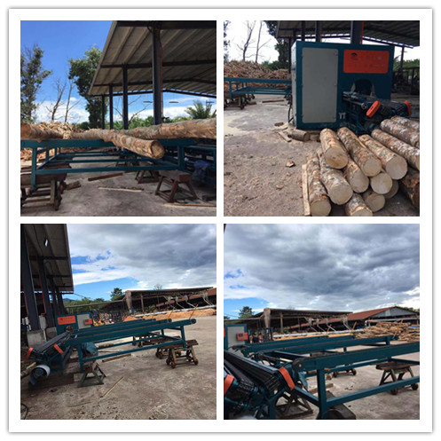 2018年10月ZQ400型全自動數控斷料鋸在馬來西亞現場試機圖