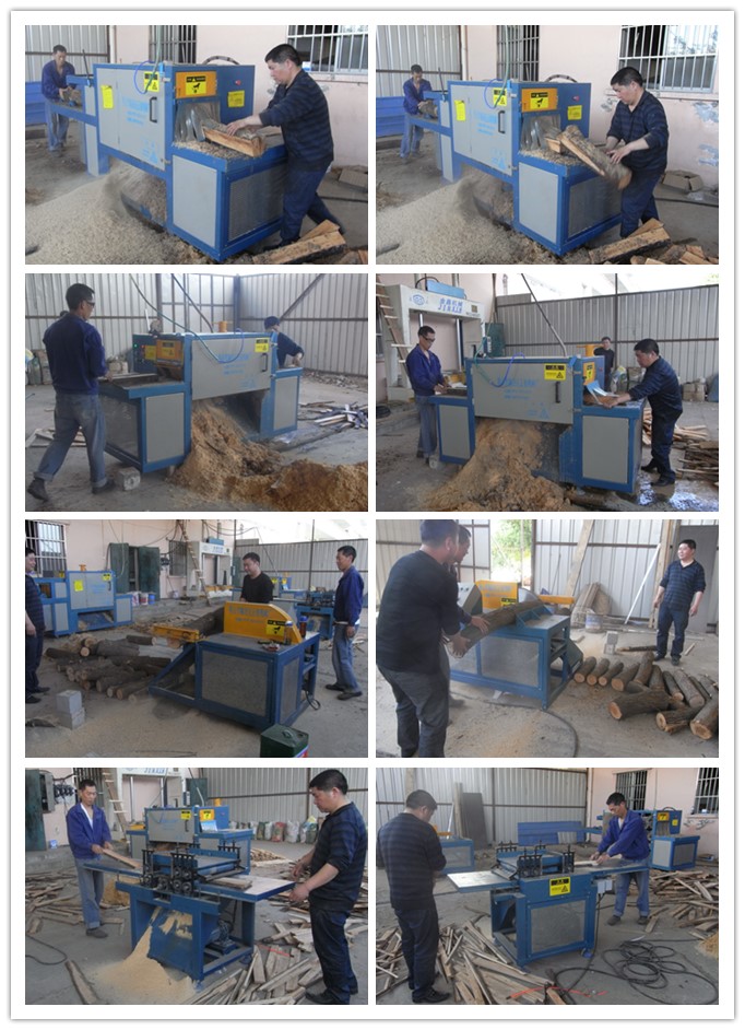 四川-截斷機、清邊機、原木、方木多片鋸加工圖