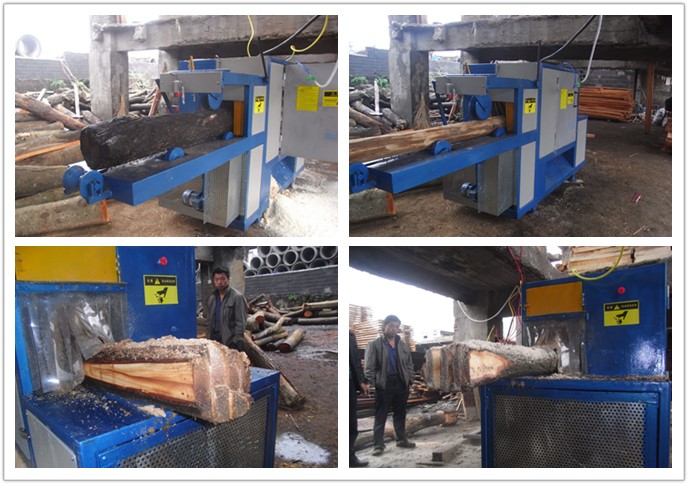 湖北省恩施市龍風鎮(zhèn)-原木多片鋸工作圖