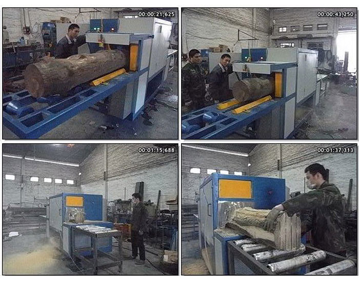 能鋸400圓木多片鋸-原木多片鋸--加工現(xiàn)場