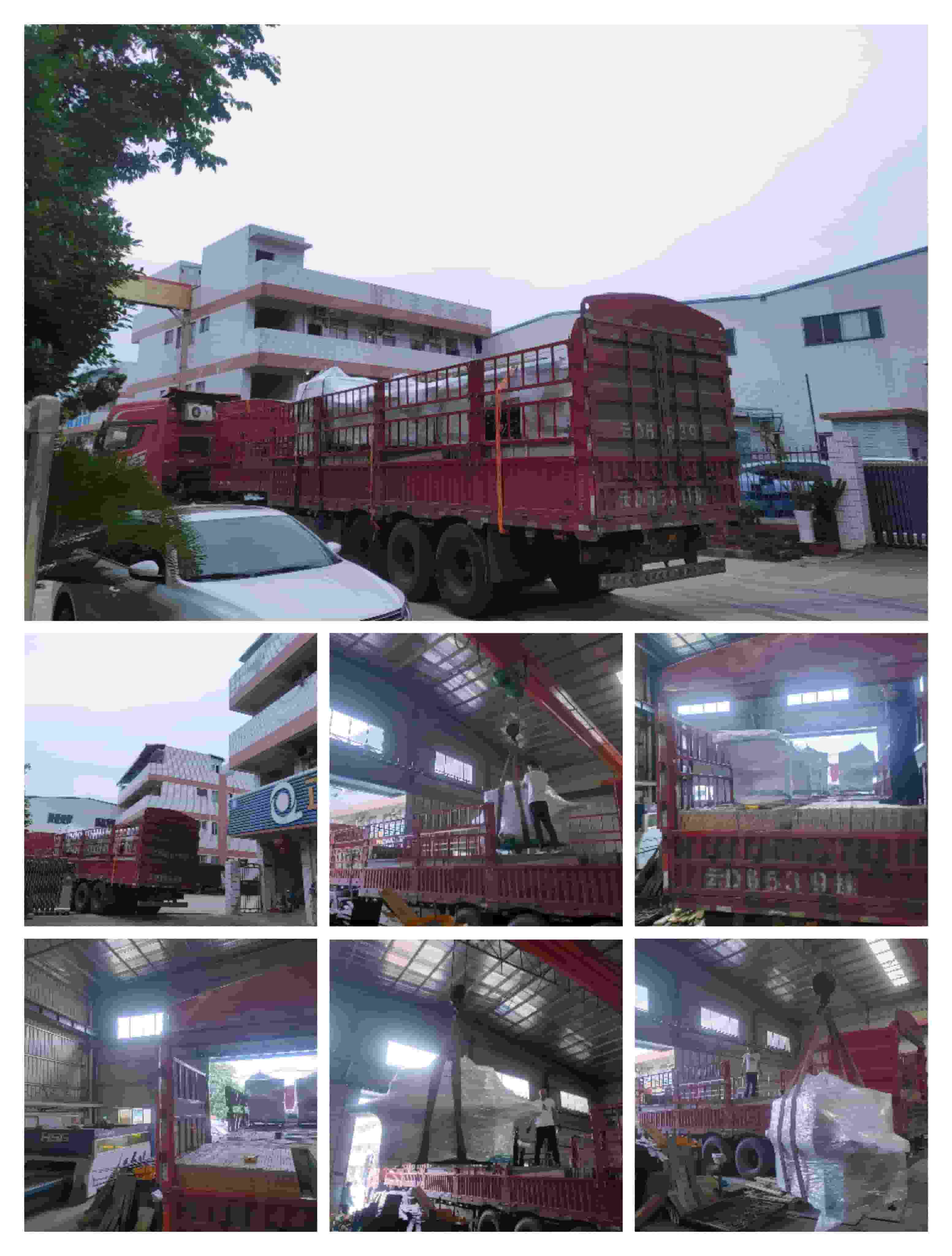 2023年5月8日發云南曲靖師宗-ZQ150方木多片鋸2臺、自動出料