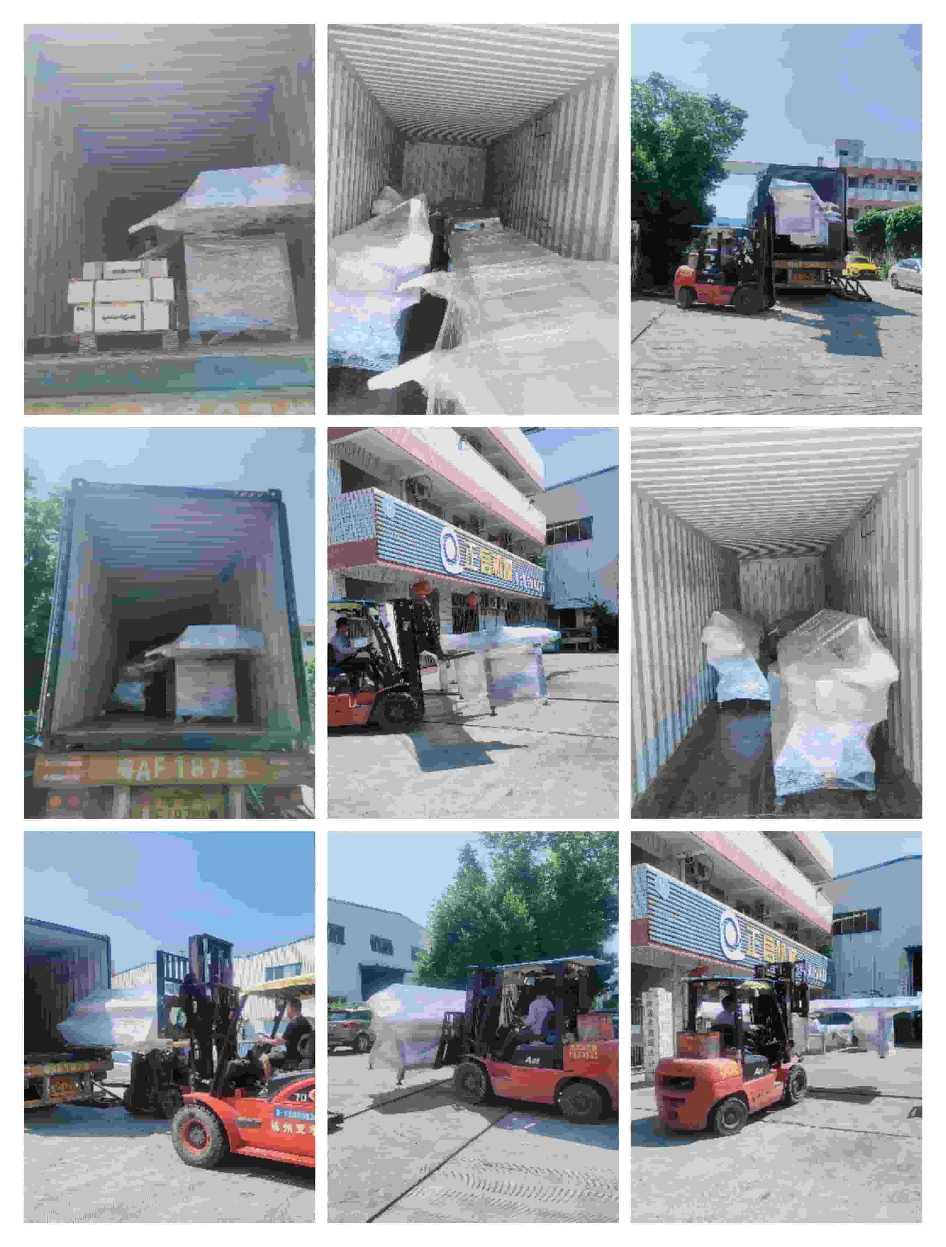 2023年10月12日發捷裝柜&nbsp;4號柜-方木自動進料架2個、翻轉自動